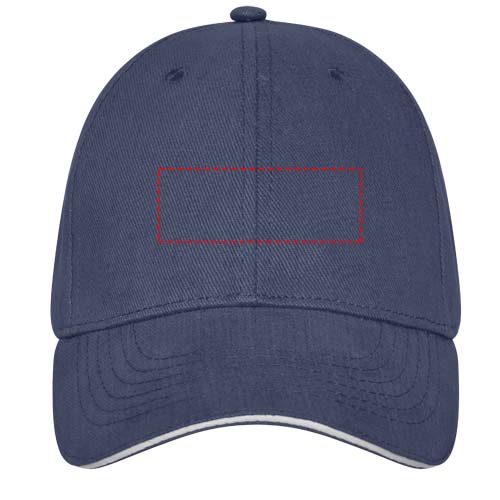 Darton 260 g/m² 6 panel sandwich cap