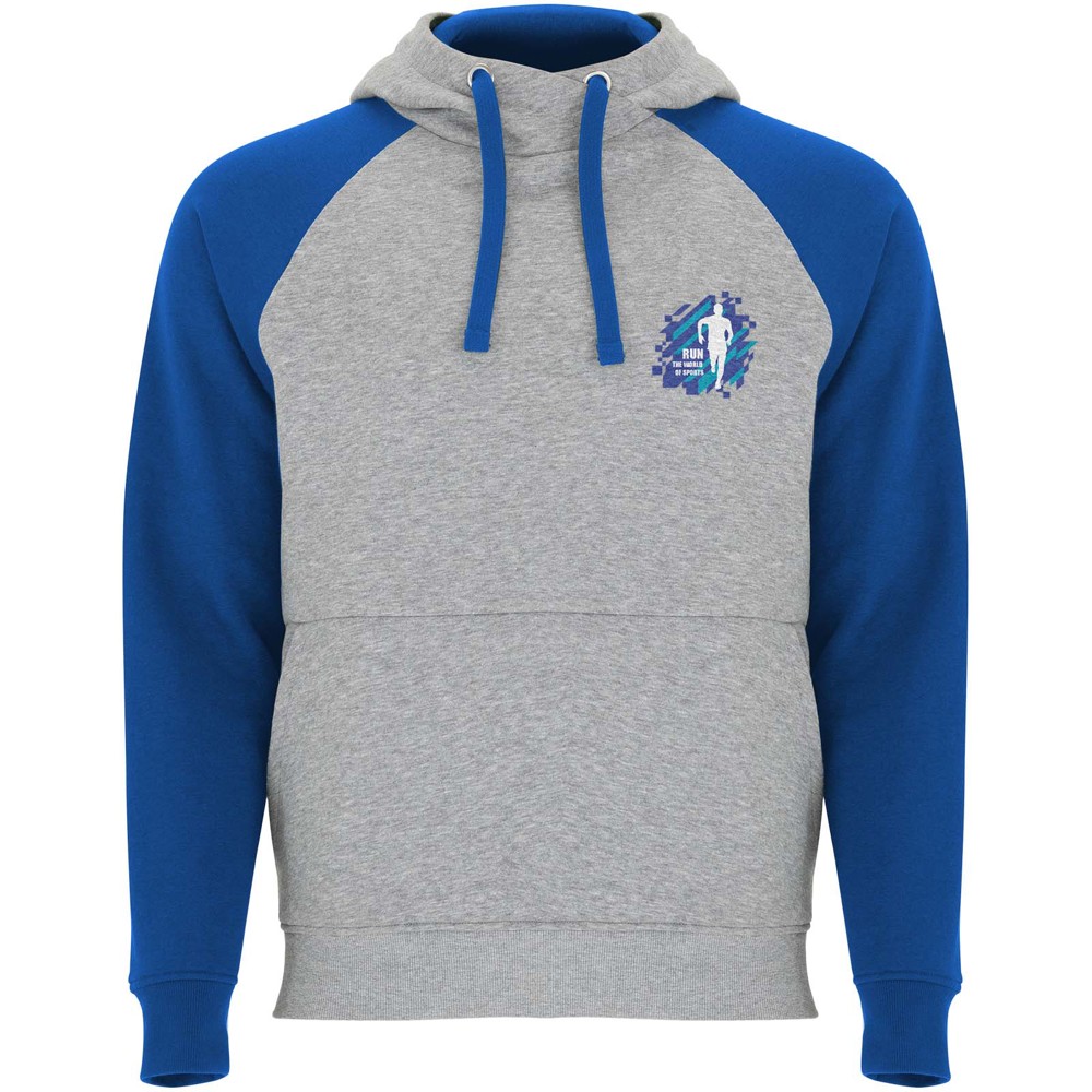 Badet 280 g/m² unisex tweekleurige hoodie