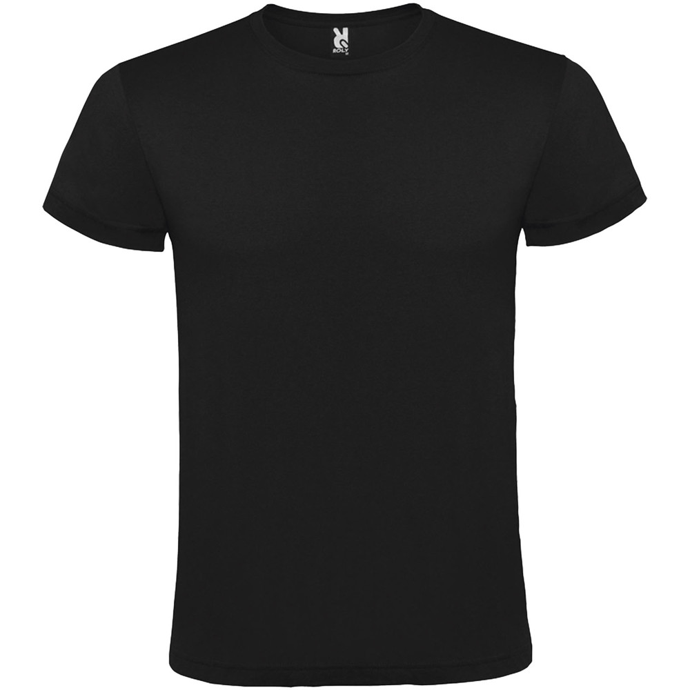 Atomic 150 g/m² unisex T-shirt met korte mouwen - Zwart