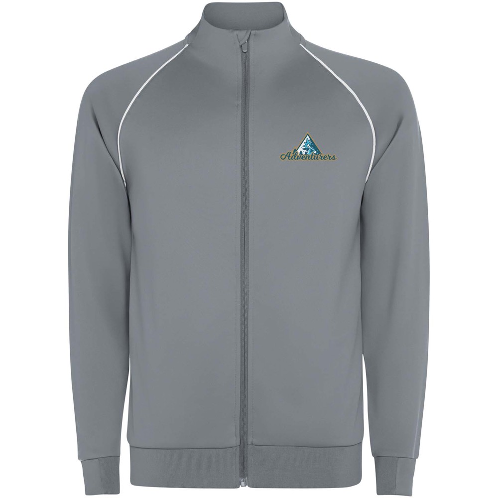 Valier herensweatshirt met doorlopende rits
