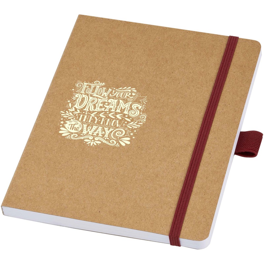 Berk notitieboek van gerecycled papier