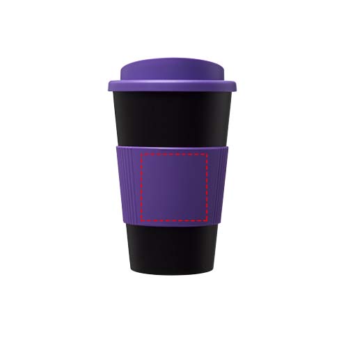 Americano® 350 ml geïsoleerde beker met grip