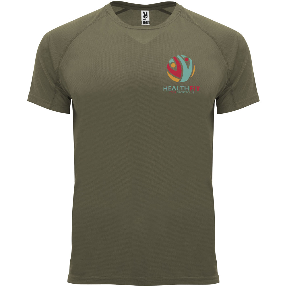 Bahrain 135 g/m² sportshirt met korte mouwen voor heren