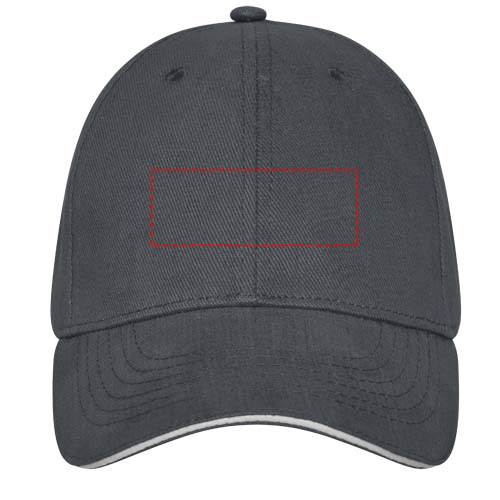 Darton 260 g/m² 6 panel sandwich cap