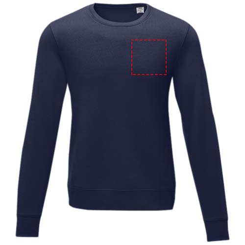 Charon 240 g/m² heren sweater met crewneck