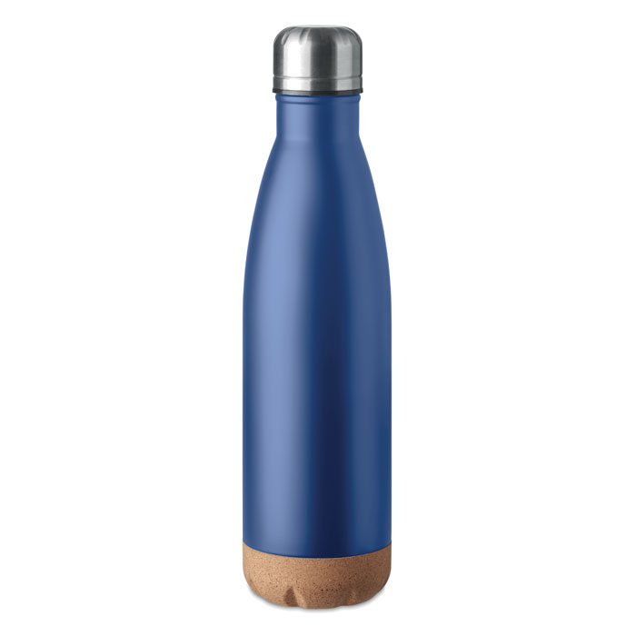 ASPEN CORK - Dubbelwandige fles 500 ml - Blauw