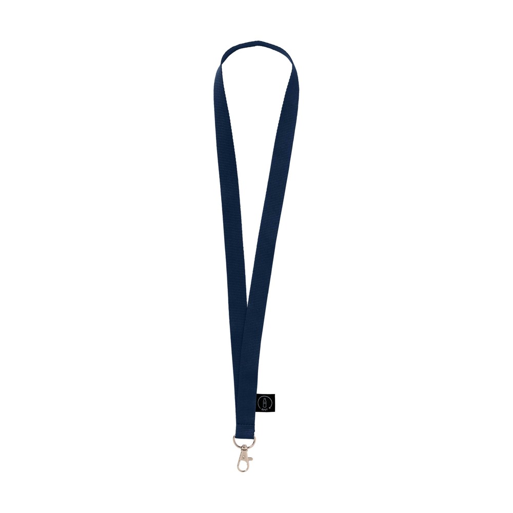 KeyCord Budget GRS RPET 2 cm - navy (± PMS 289C)