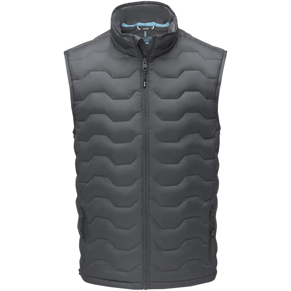 Petalite GRS gerecyclede geïsoleerde down bodywarmer voor heren