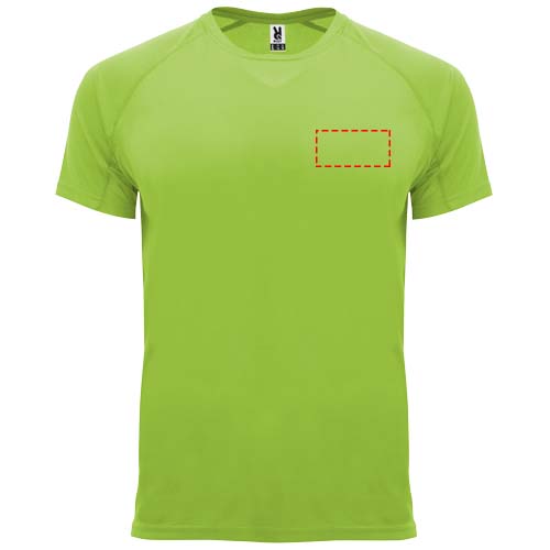 Bahrain 135 g/m² sportshirt met korte mouwen voor kinderen