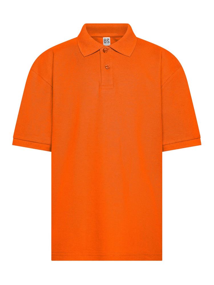 BS Evolution kids polo, 180 gr/m² - Oranje (PMS 1585C)