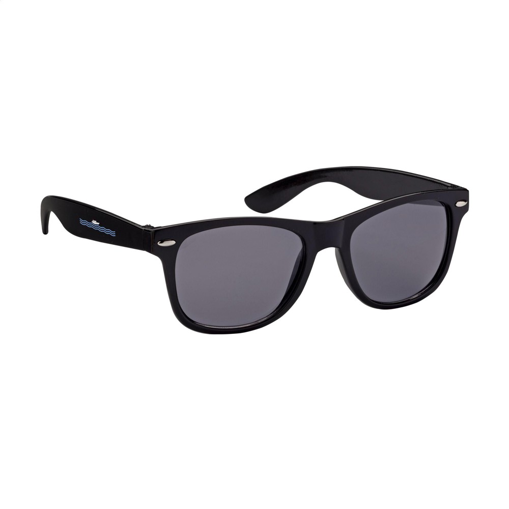 Malibu zonnebril - zwart (± PMS Black)