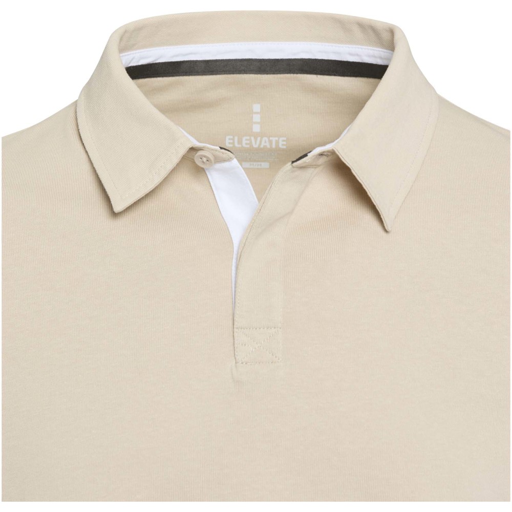 Clyde unisex organic rugbypolo sweatshirt 