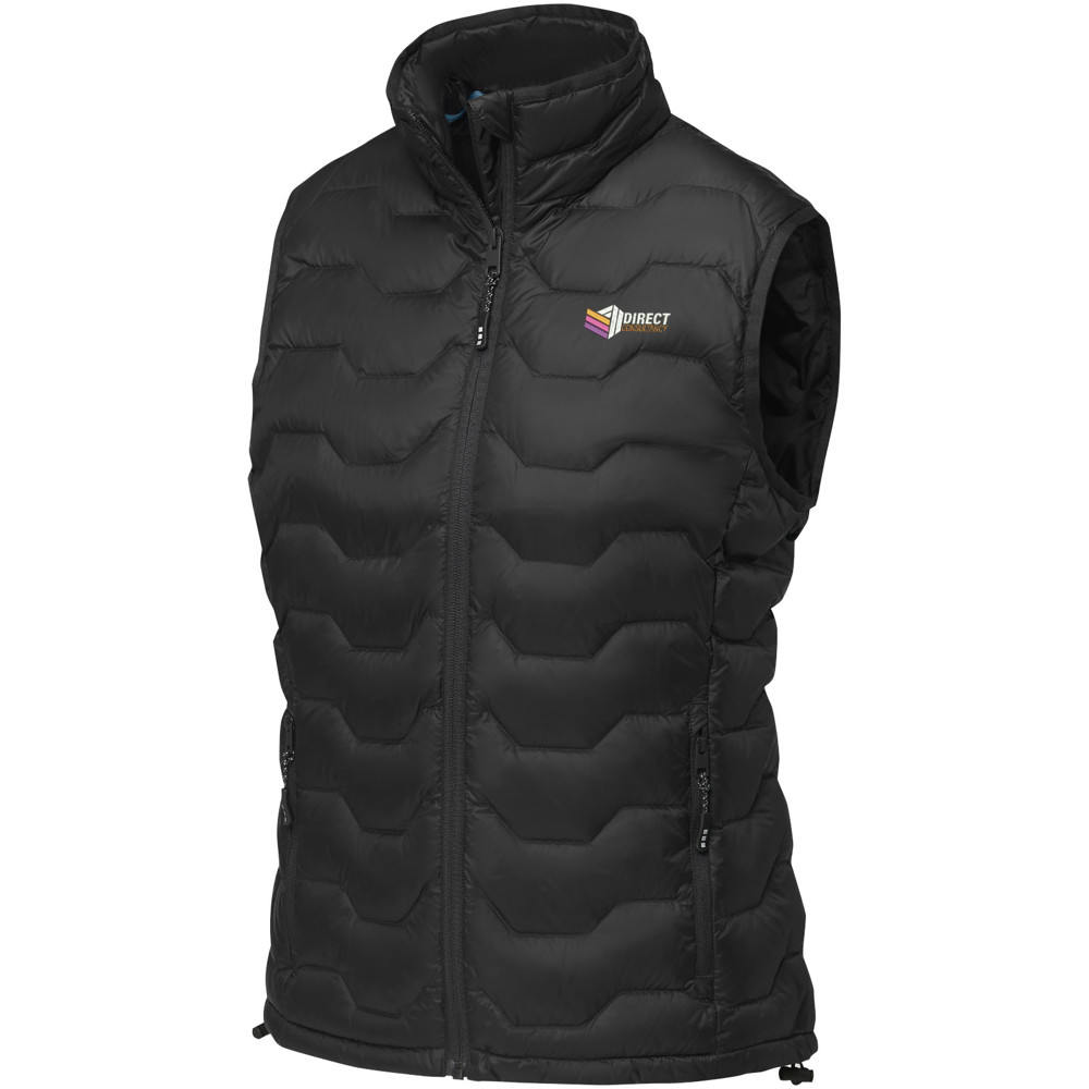 Petalite GRS gerecyclede geïsoleerde down bodywarmer voor dames