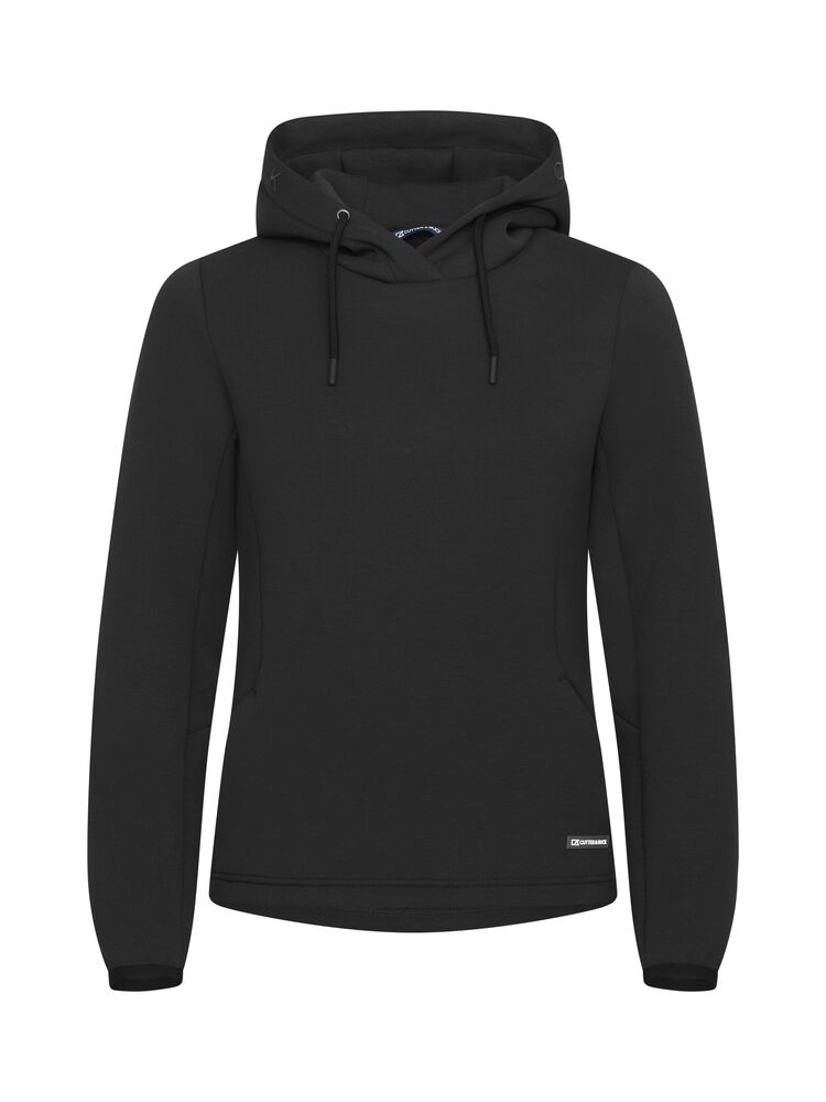 Cutter & Buck - Pemberton Hood Dames - Zwart