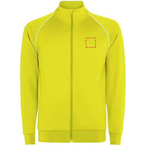 Valier-sweatshirt voor kinderen met doorlopende rits