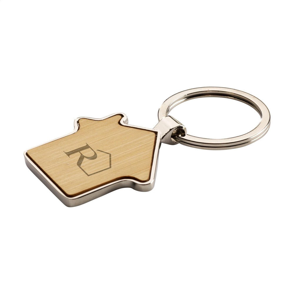 Casa bamboe sleutelhanger