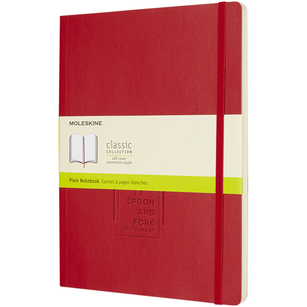 Classic XL softcover notitieboek - effen