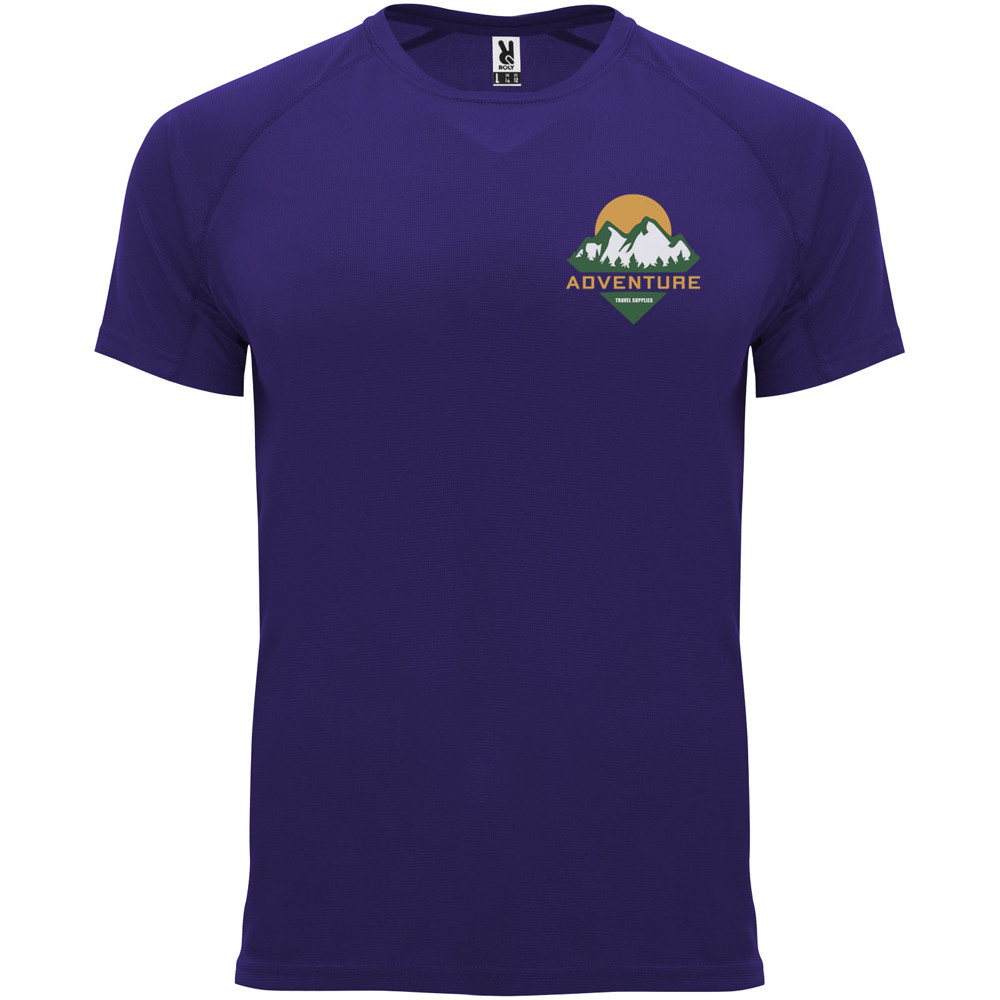 Bahrain 135 g/m² sportshirt met korte mouwen voor heren