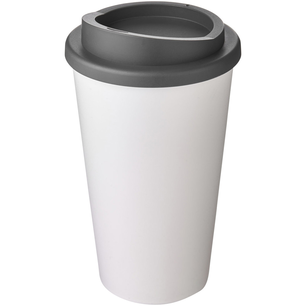 Americano® 350 ml geïsoleerde beker - Wit, Grijs
