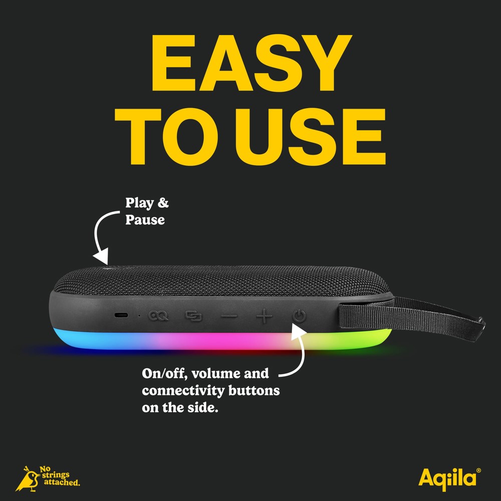 Aqiila Soundbird CM Bluetooth Speaker 30W met RGB-verlichting