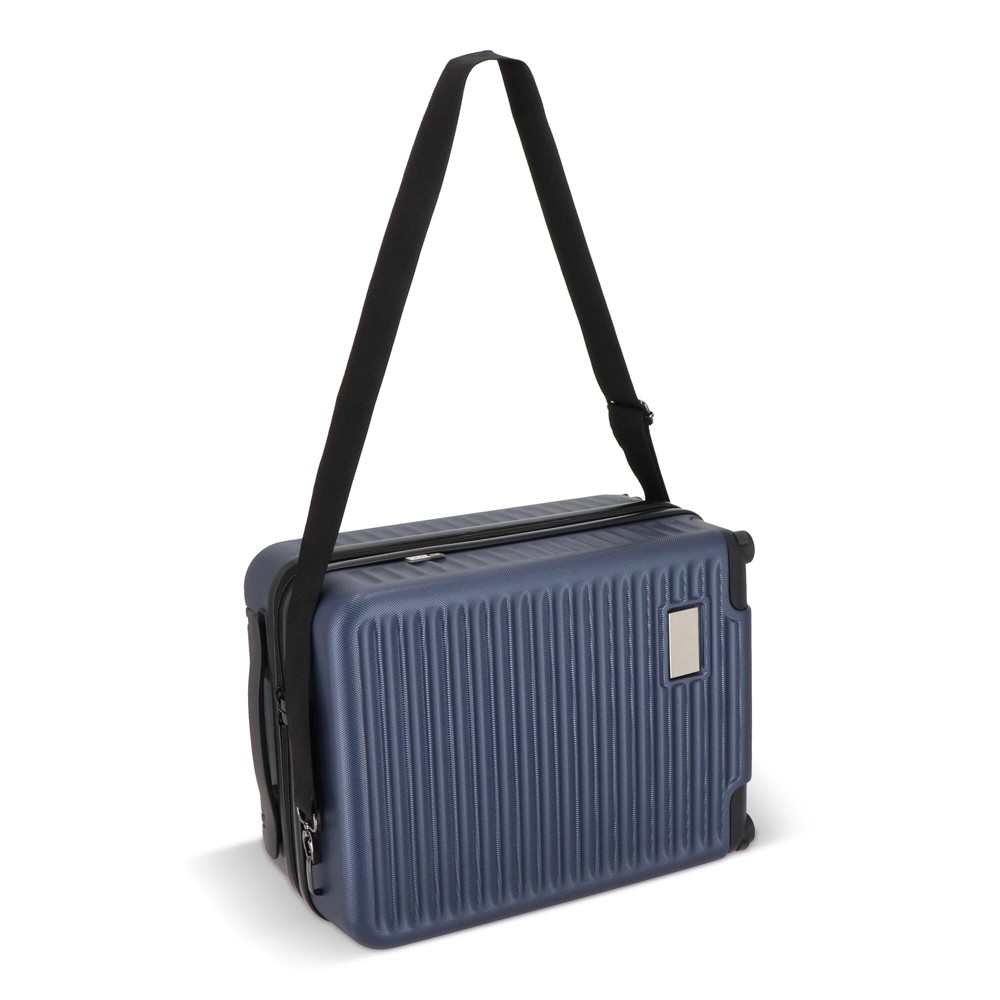 De Nordlyft InSideOut trolley, met afneembare wielen, past onder de stoel.