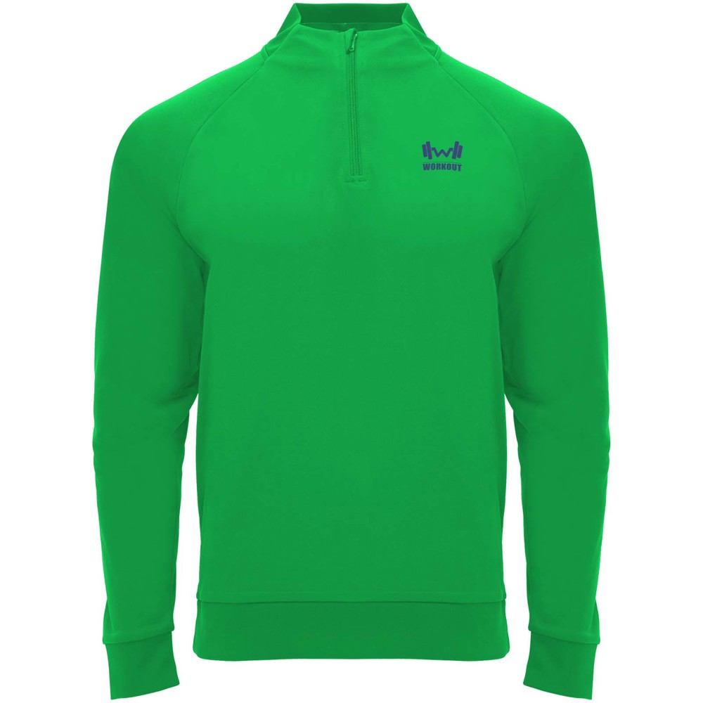 Epiro 200 g/m² sweatshirt met lange mouwen en kwartrits voor kinderen