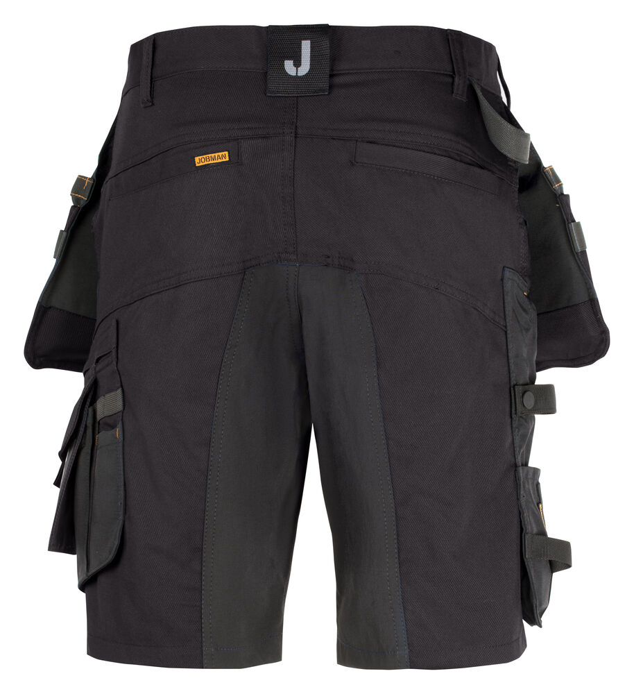 Jobman - 2168 Stretch Shorts HP Zwart C52
