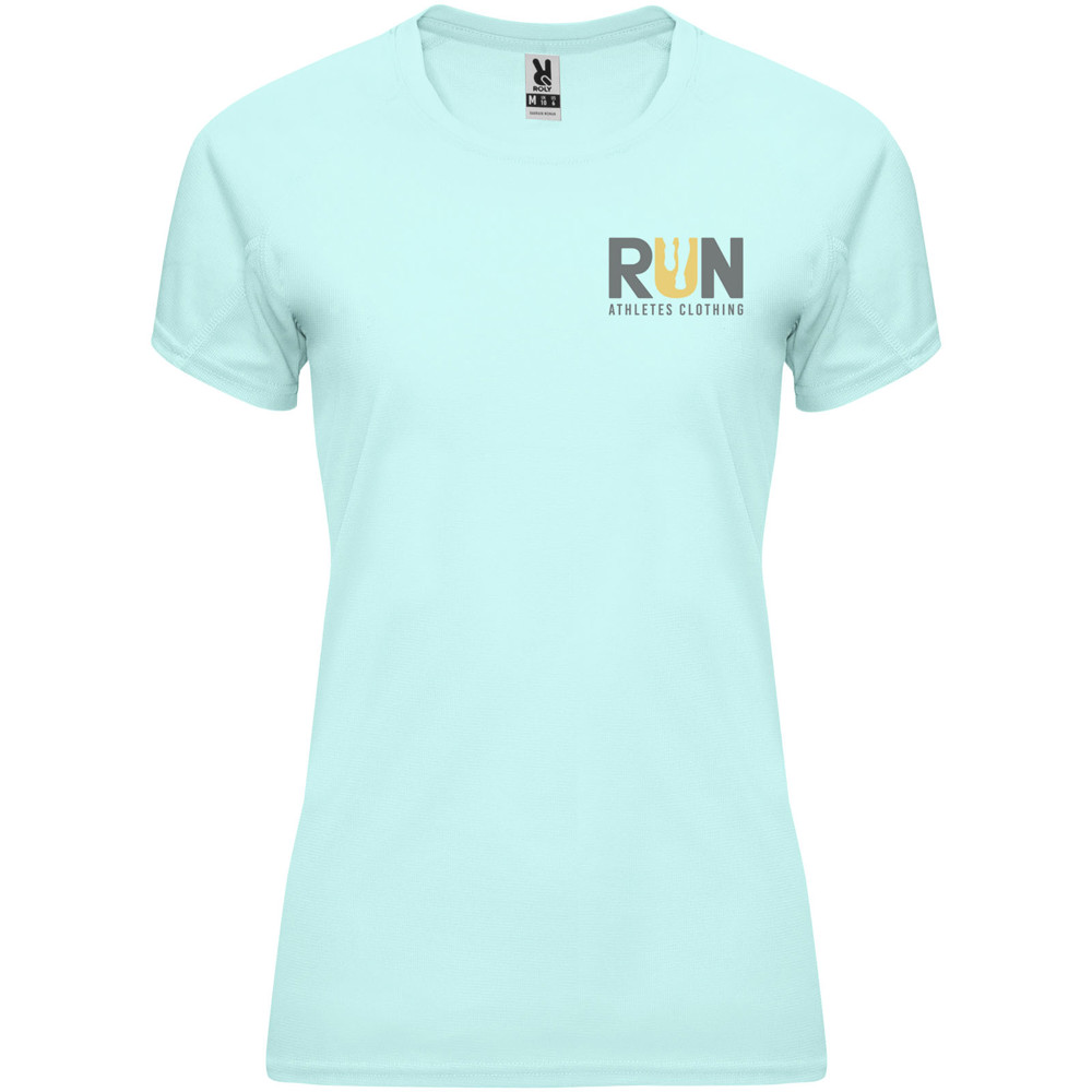 Bahrain 135 g/m² sportshirt met korte mouwen voor dames