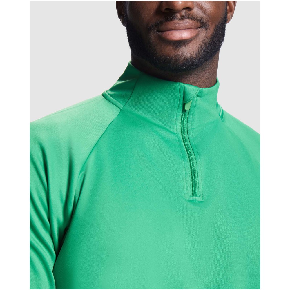 Epiro 200 g/m² sweatshirt met lange mouwen en kwartrits voor kinderen