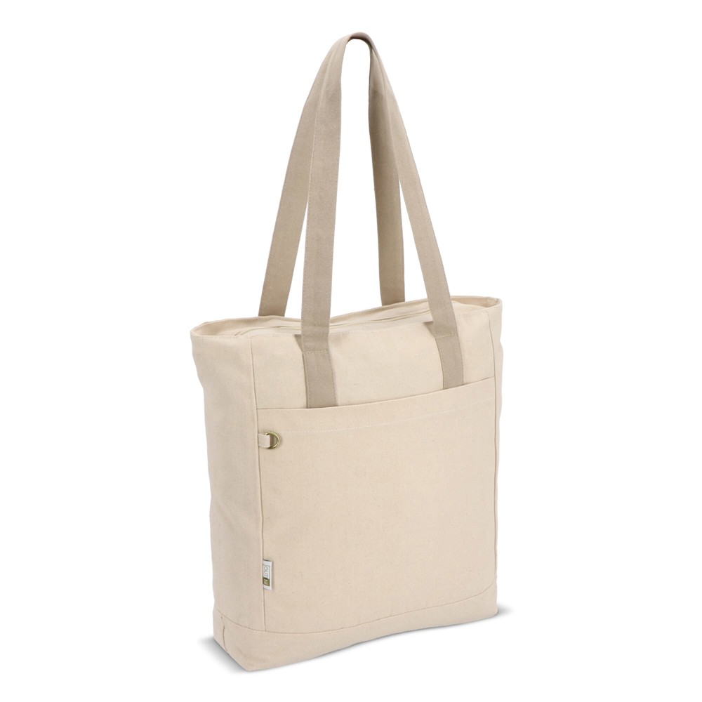 InSideOut Reuuz Canvas Draagtas 33 x 42 x 10 cm - Ecru / Beige