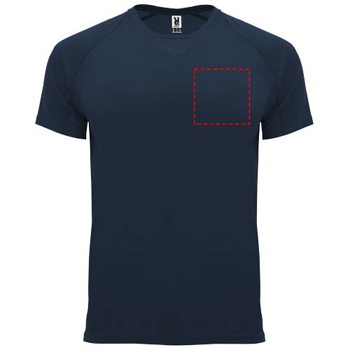 Bahrain 135 g/m² sportshirt met korte mouwen voor heren