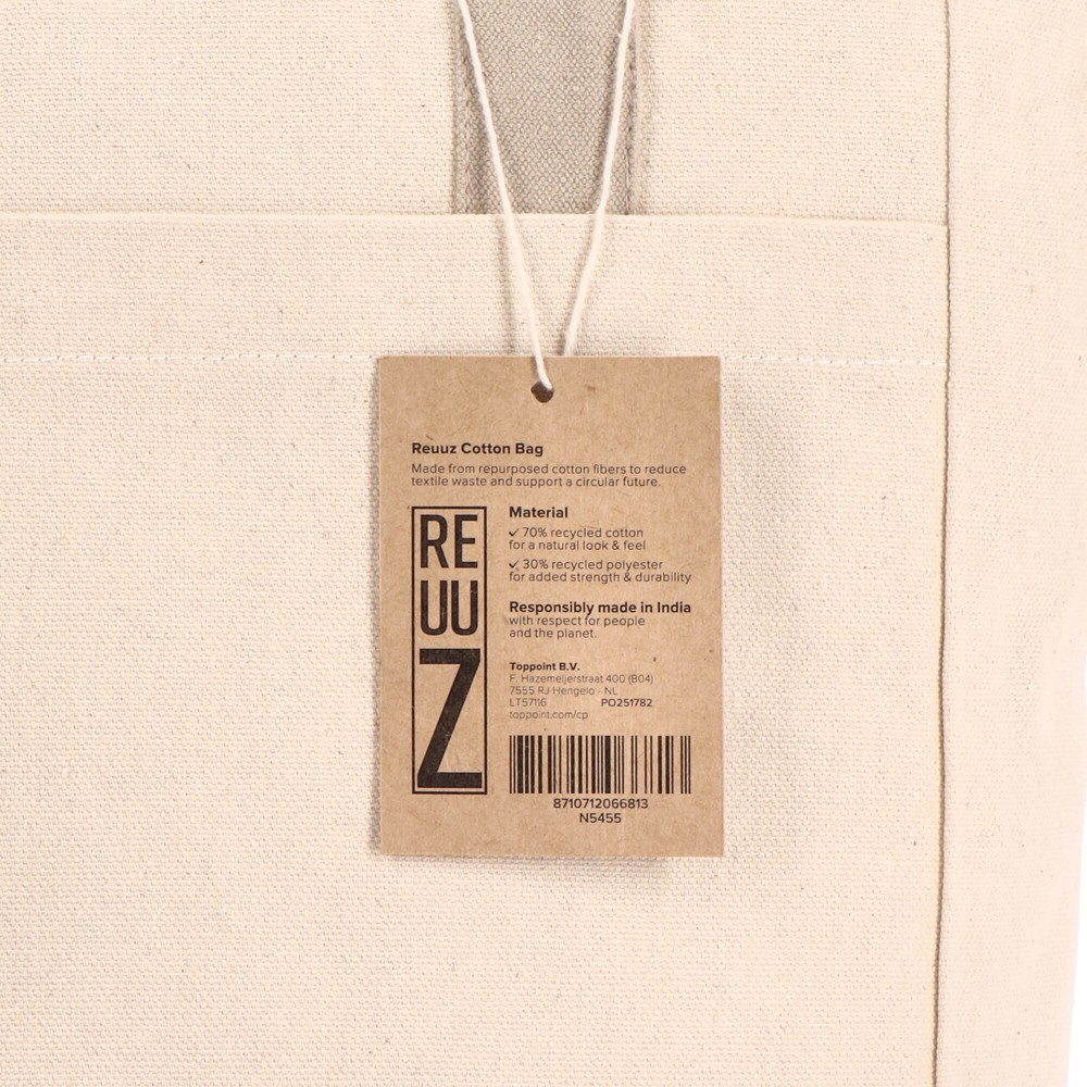 InSideOut Reuuz Canvas Draagtas 33 x 42 x 10 cm