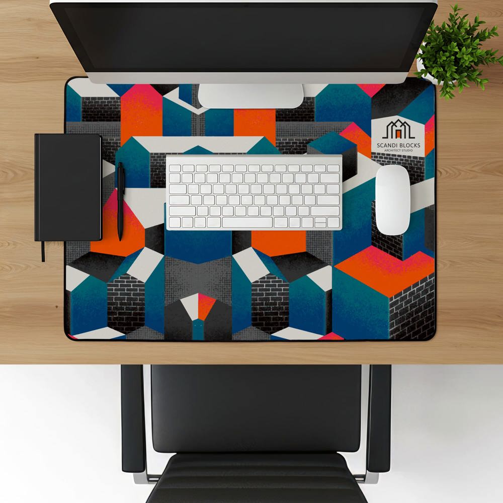 A2 bureau mat sublimatie 59 x 42 cm