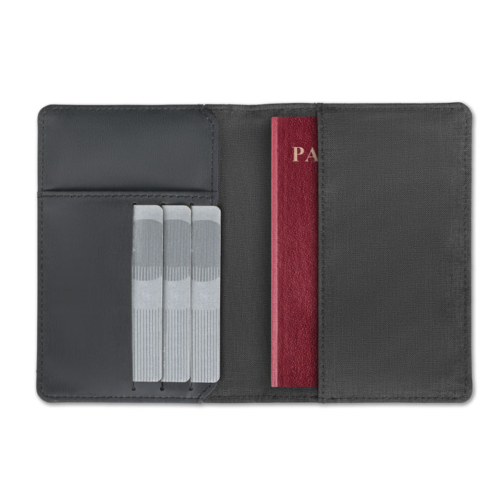 SHIELDOC - Paspoort etui, 2 tone