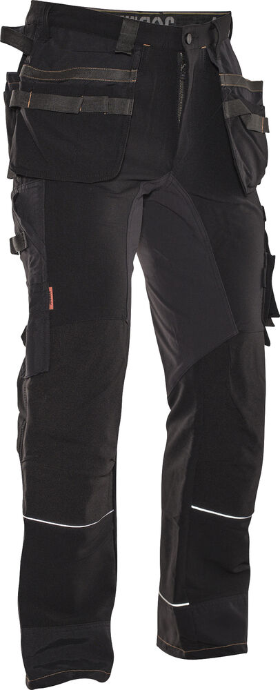 Jobman - 2191 Stretch Trousers HP Donkergrijs/Zwart 92