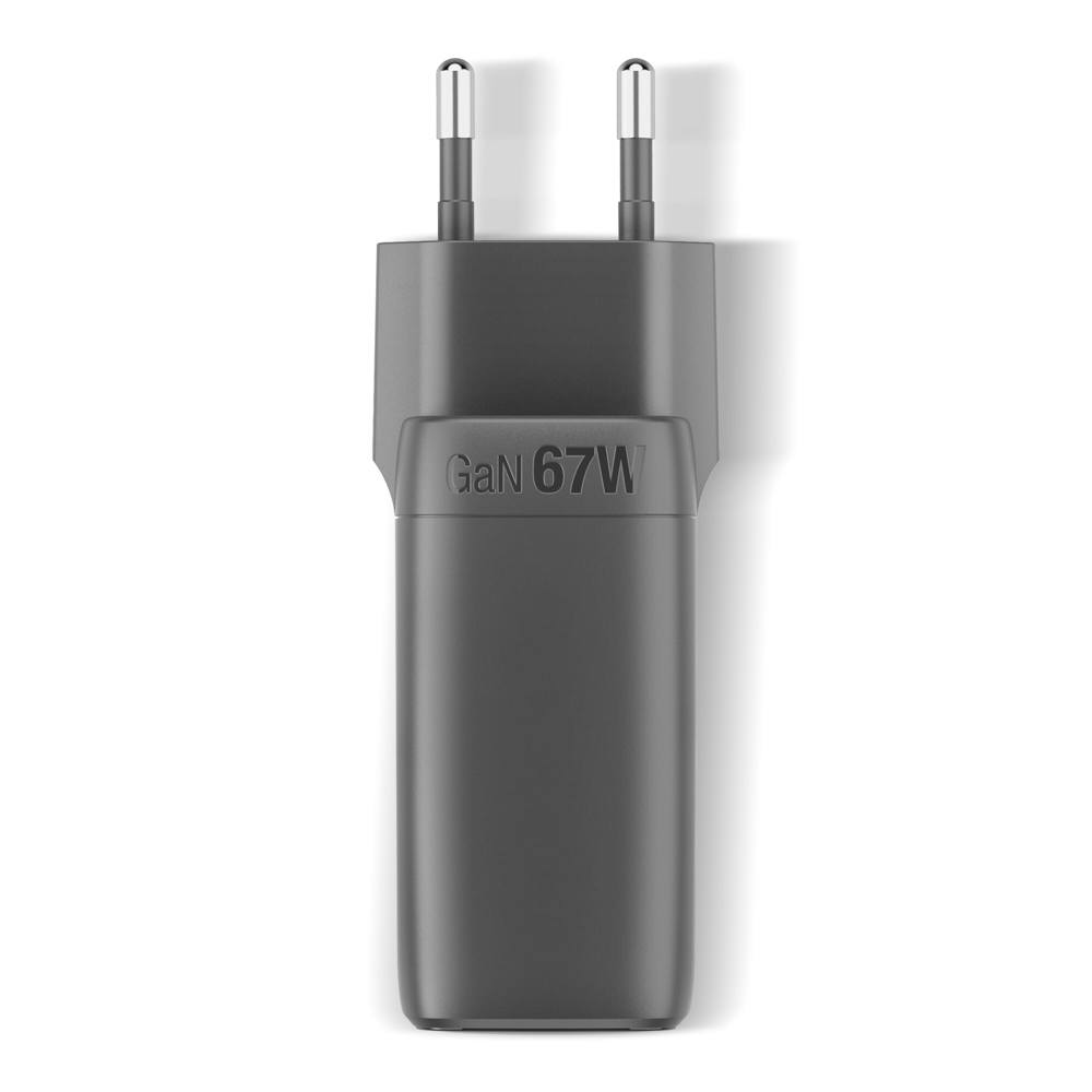 Fresh 'n Rebel 67W Laptop Snellader GaN USB-C &amp; USB-A