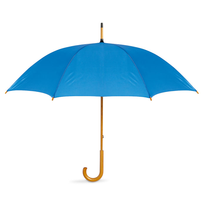 CALA - Paraplu met houten handvat - Royal Blauw