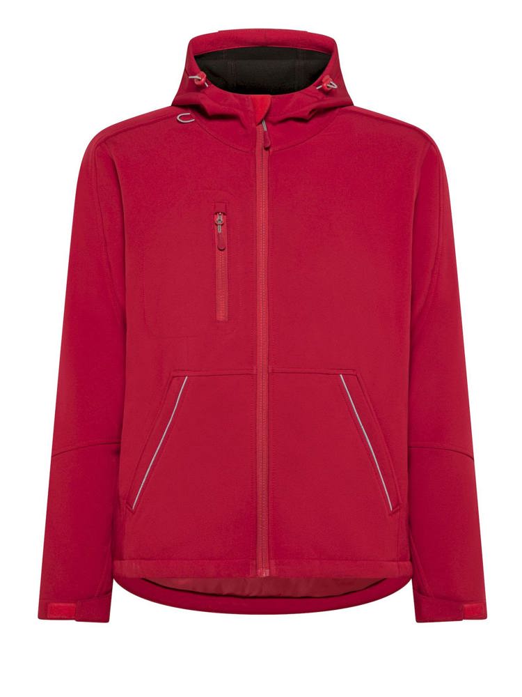 BS Storm padded dames softshell jas, 270 gr/m² - Rood (PMS 186c)
