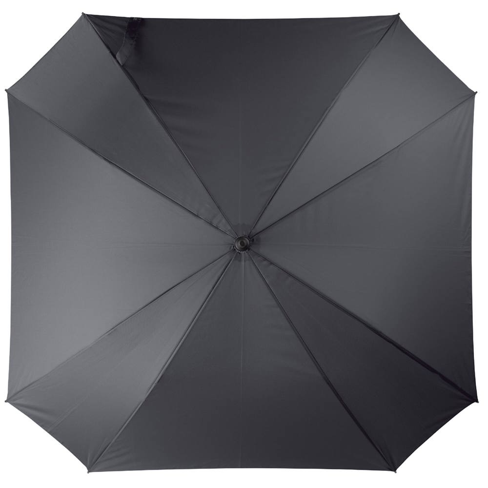 Deluxe 27” vierkante paraplu auto open