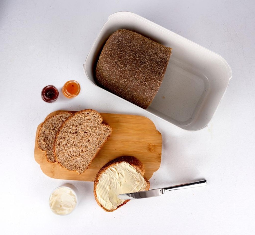 ALPINA Bread Storage Box 650gr 18.5x33x12cm- Beige
