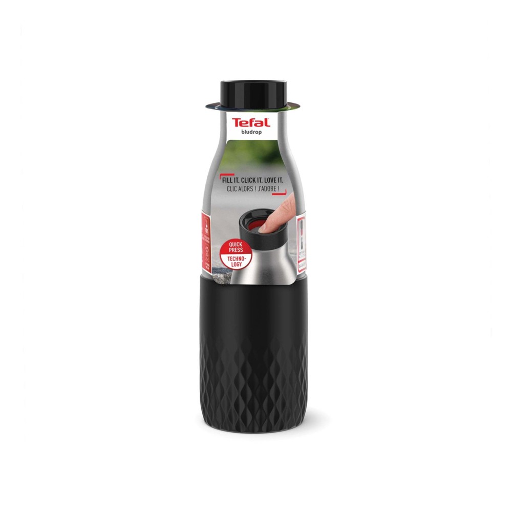 Tefal Bludrop Sleeve 0.5L- Zwart