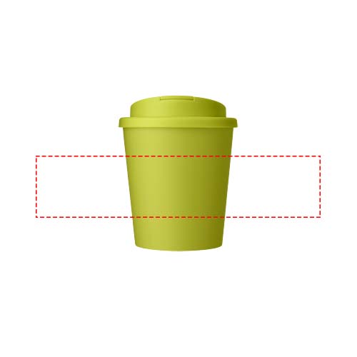 Americano® Espresso Eco 250 ml gerecyclede beker met knoeibestendig deksel 