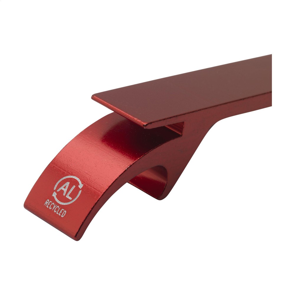 Opener GRS Recycled Aluminium sleutelhanger