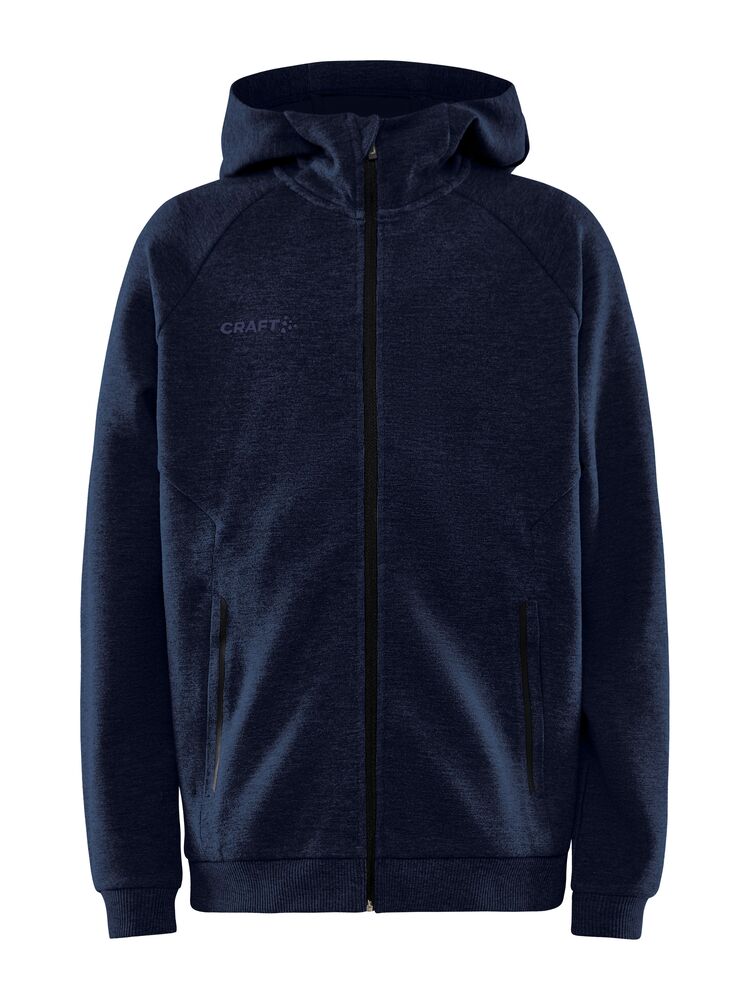 Craft - CORE Soul Full Zip Hood Jr - Dark Navy