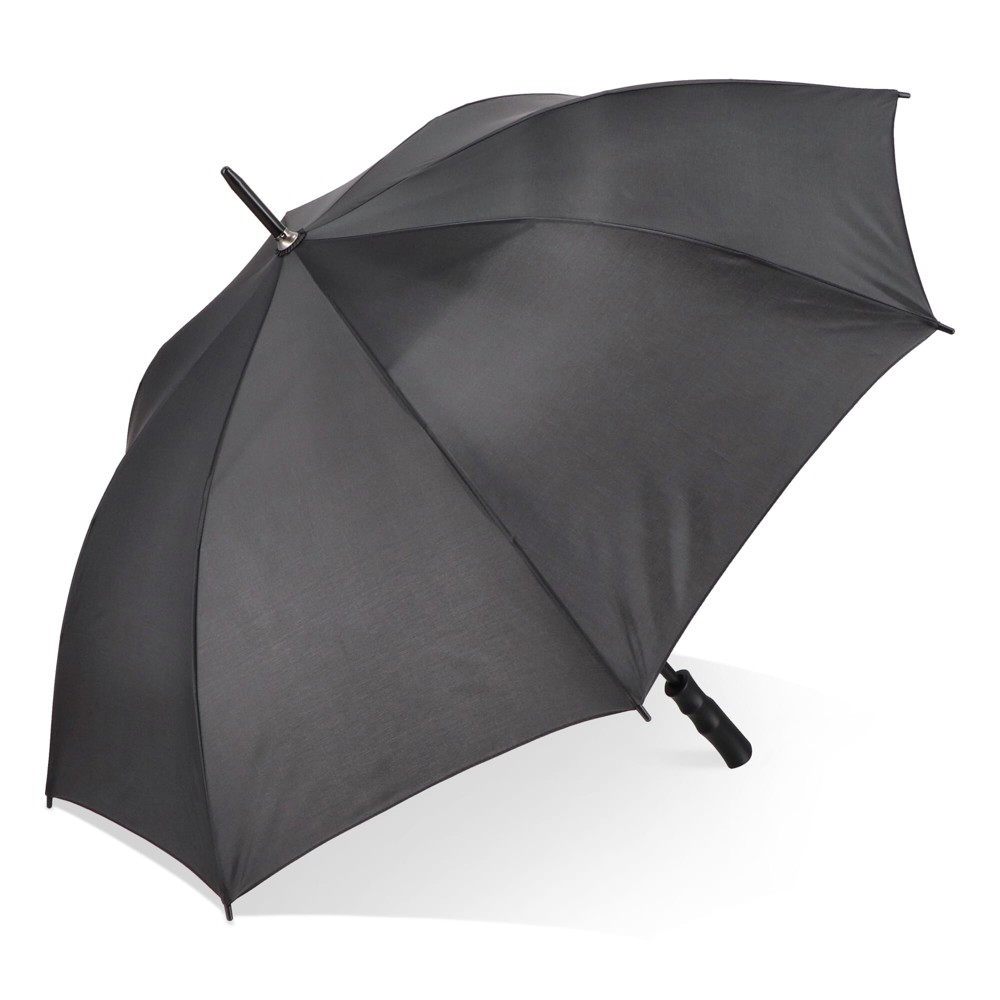 Bosco 190T Polyester 23" Stok paraplu Auto open - Zwart