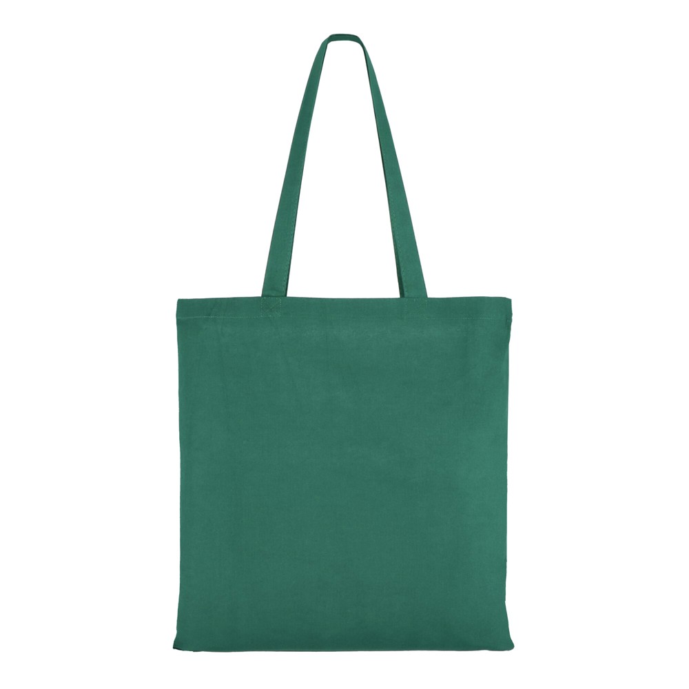 Schoudertas katoen OEKO-TEX® 140g/m² 38x42cm - Donker Groen