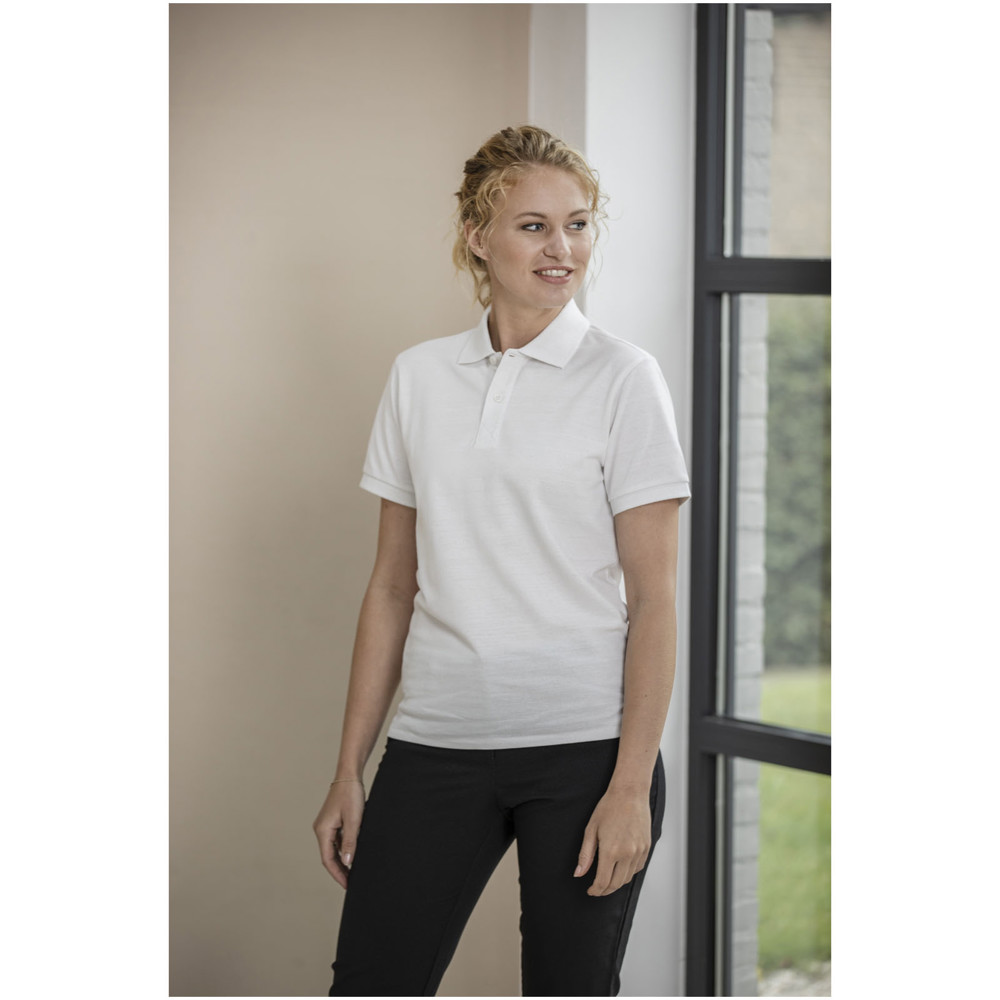 Emerald 200 g/m² unisex Aware™ gerecyclede polo met korte mouwen