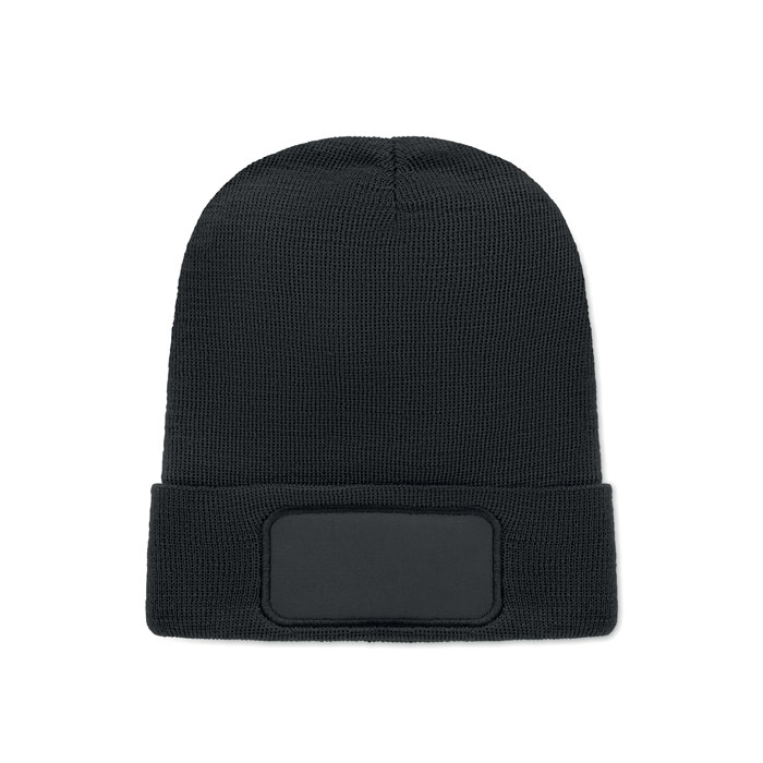 CAPNIT - Unisex muts RPET polyester - Zwart