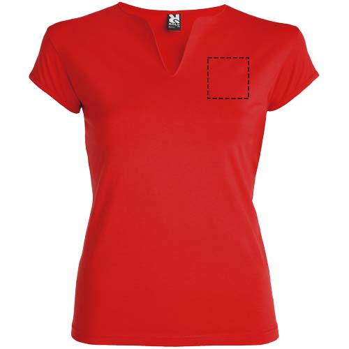 Belice 200 g/m² damesshirt met korte mouwen