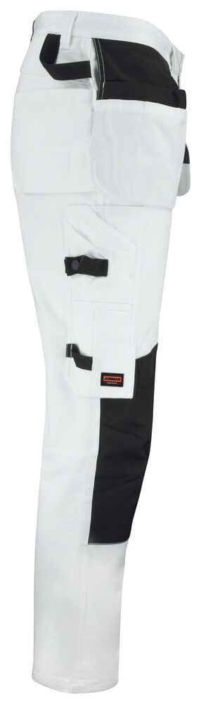Jobman - 2129 Painters' Trousers HP Wit/Zwart C60